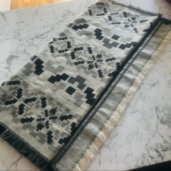 Wool Winter Shawl or Large Scarf - Picture 3 of 6